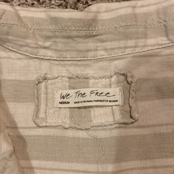 We the Free stripe shirt - Picture 2 of 5